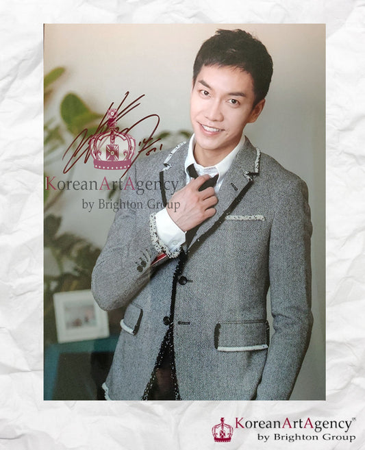 Lee Seung Gi  Autograph DINA4 Format