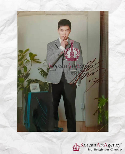 Lee Seung Gi  Autograph DINA4 Format