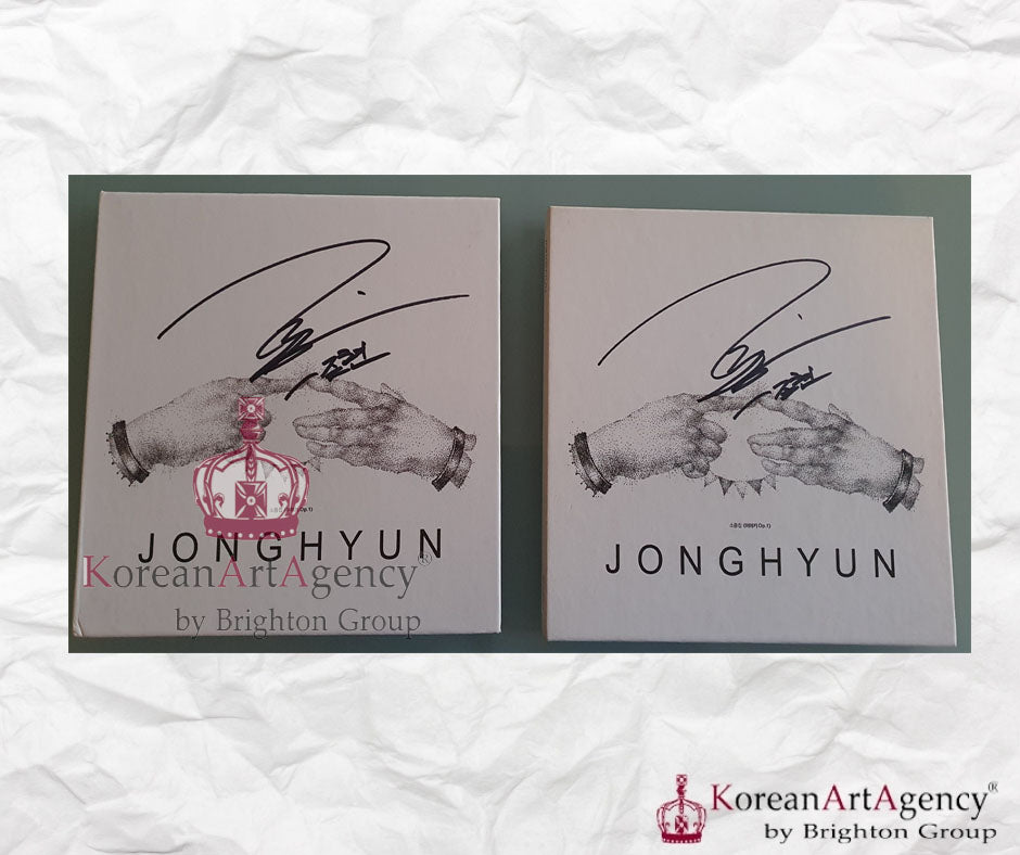 Jonghyun The Collection Story Op.1 Album Autographed