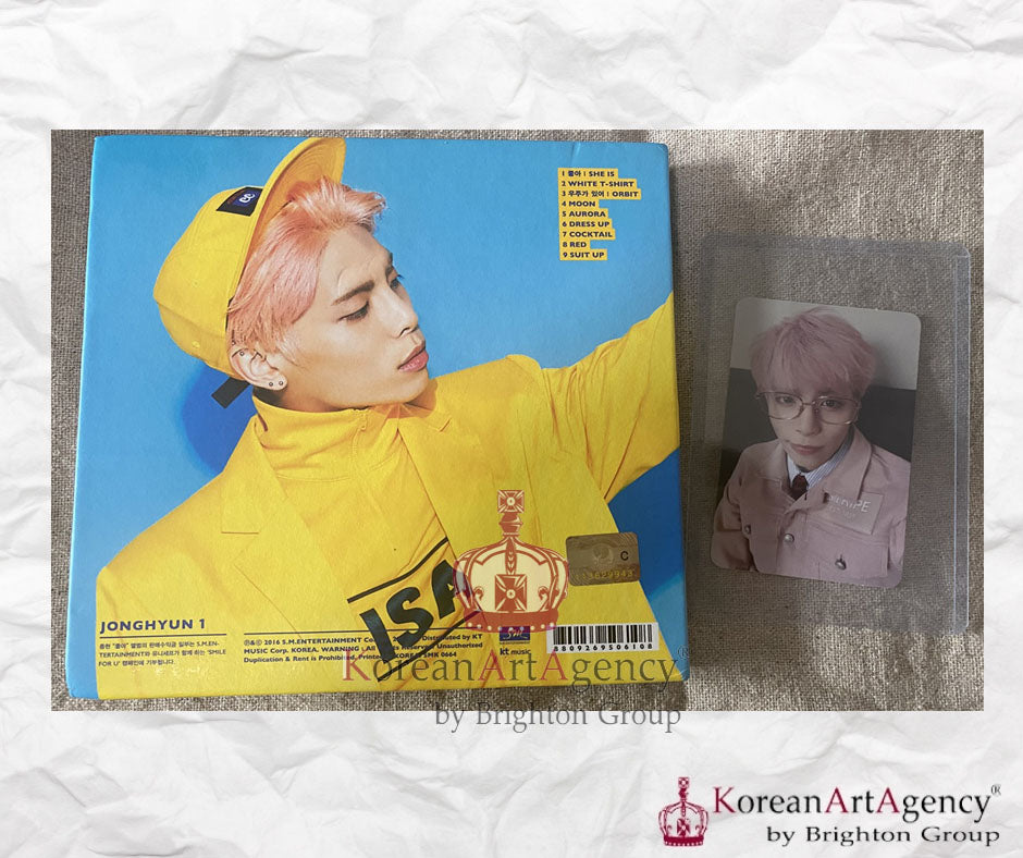 SHE IS Jonghyun Solo Album Autographed