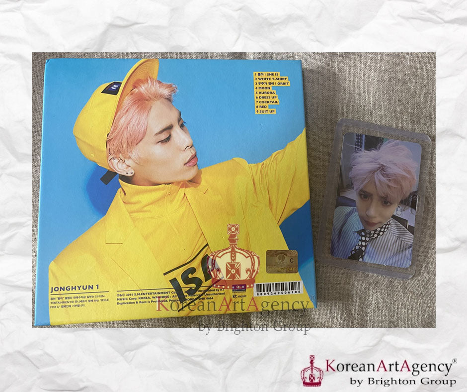 SHE IS Jonghyun Solo Album Autographed