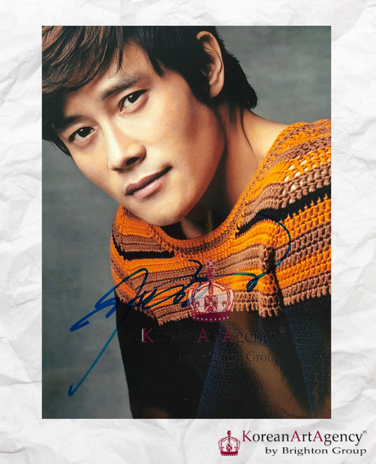 Lee Byung Hun Autograph