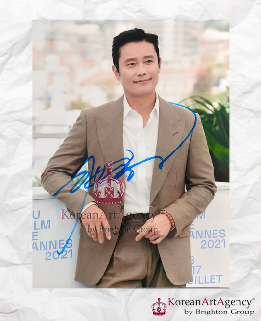 Lee Byung Hun Autograph