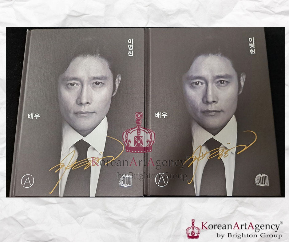 The Actor LEE BYUNG HUN - AUTOGRAPHED "30 years Anniversary book"