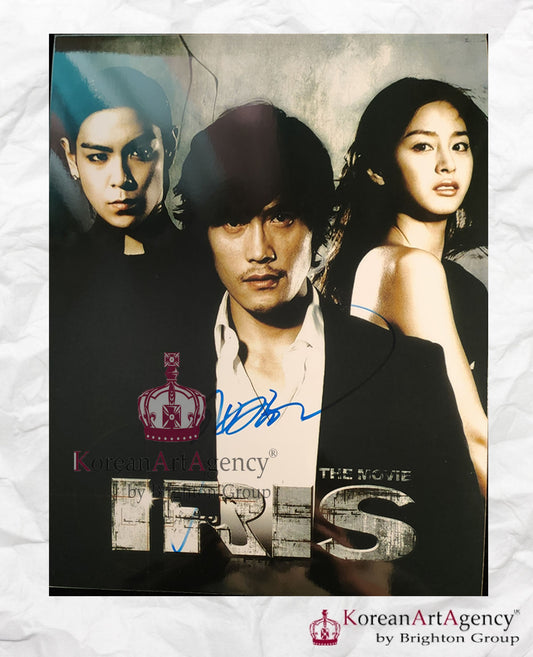 Lee Byung Hun Autograph DINA Format