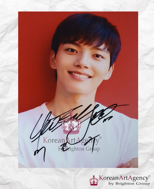 Yeo Jin Goo Autograph