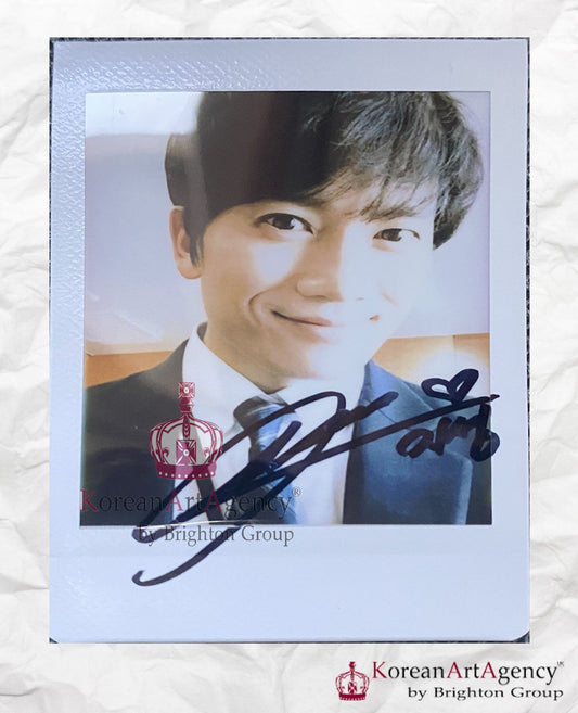 Ji Sung Autograph INSTAX POLAROID