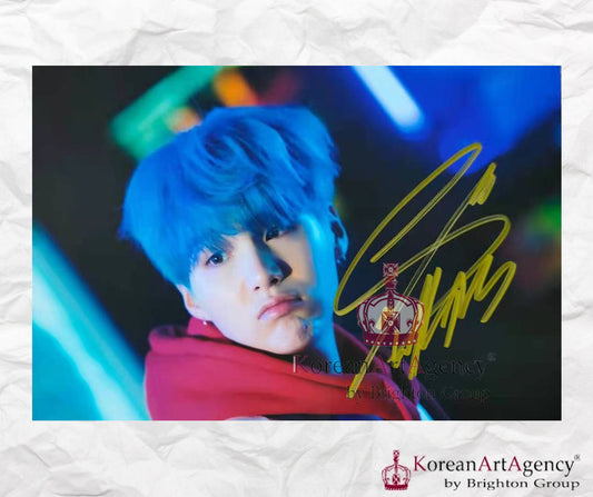 BTS Suga Boy with Luv Autograph