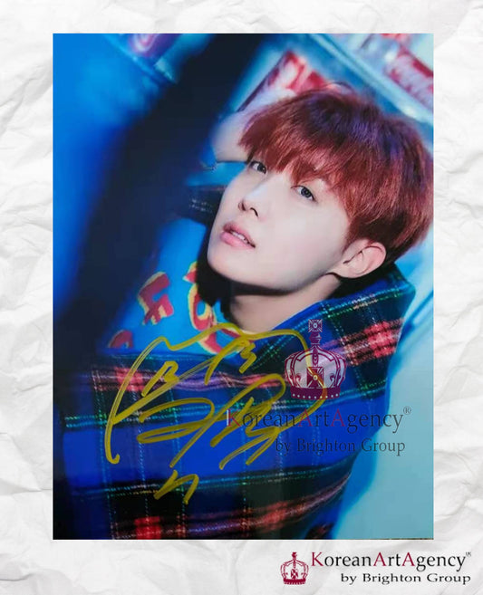 BTS JHope Boy with Luv Autograph