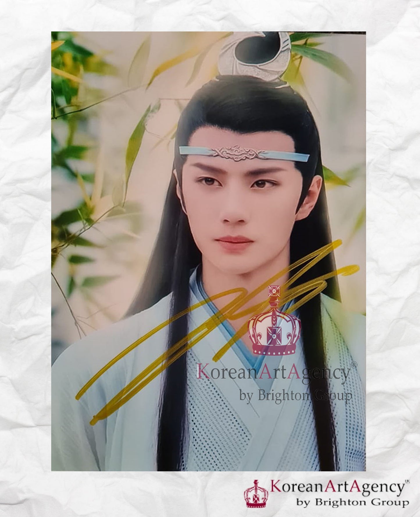 The Untamed Xiao Zhan Autograph