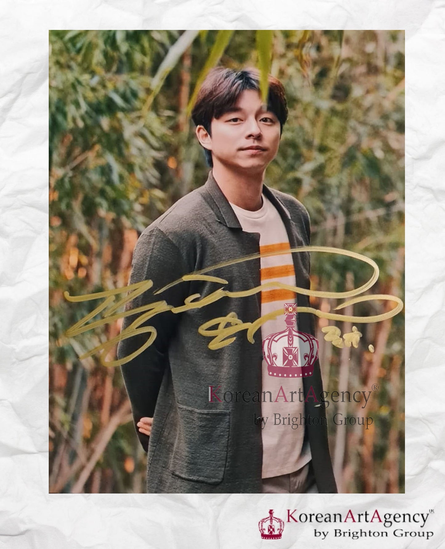 Gong Yoo  Autograph