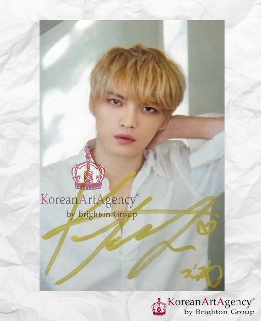 Kim Jae Joong Autograph