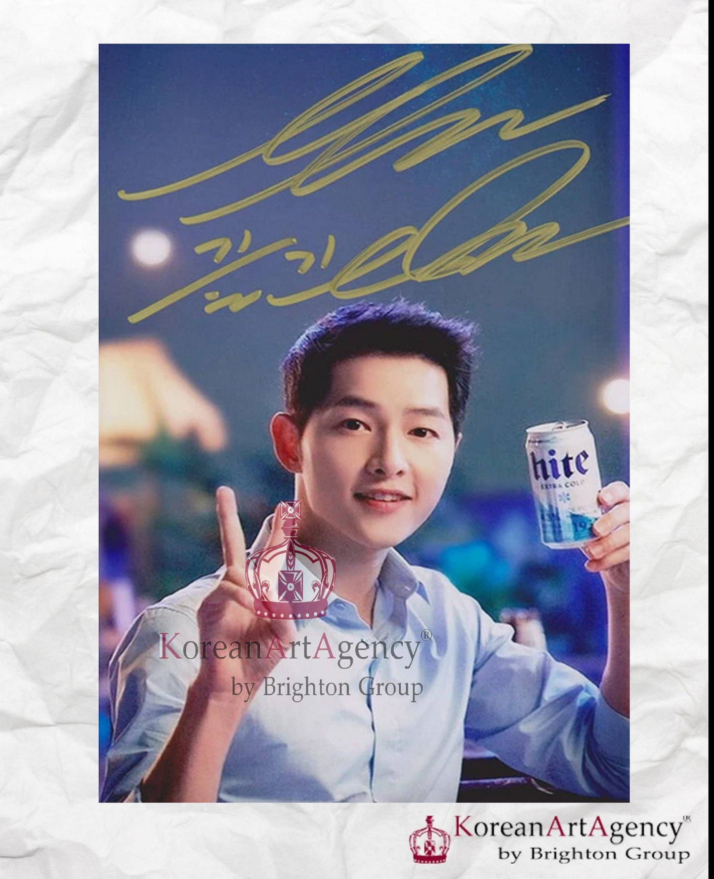 Song Joong Ki Autograph