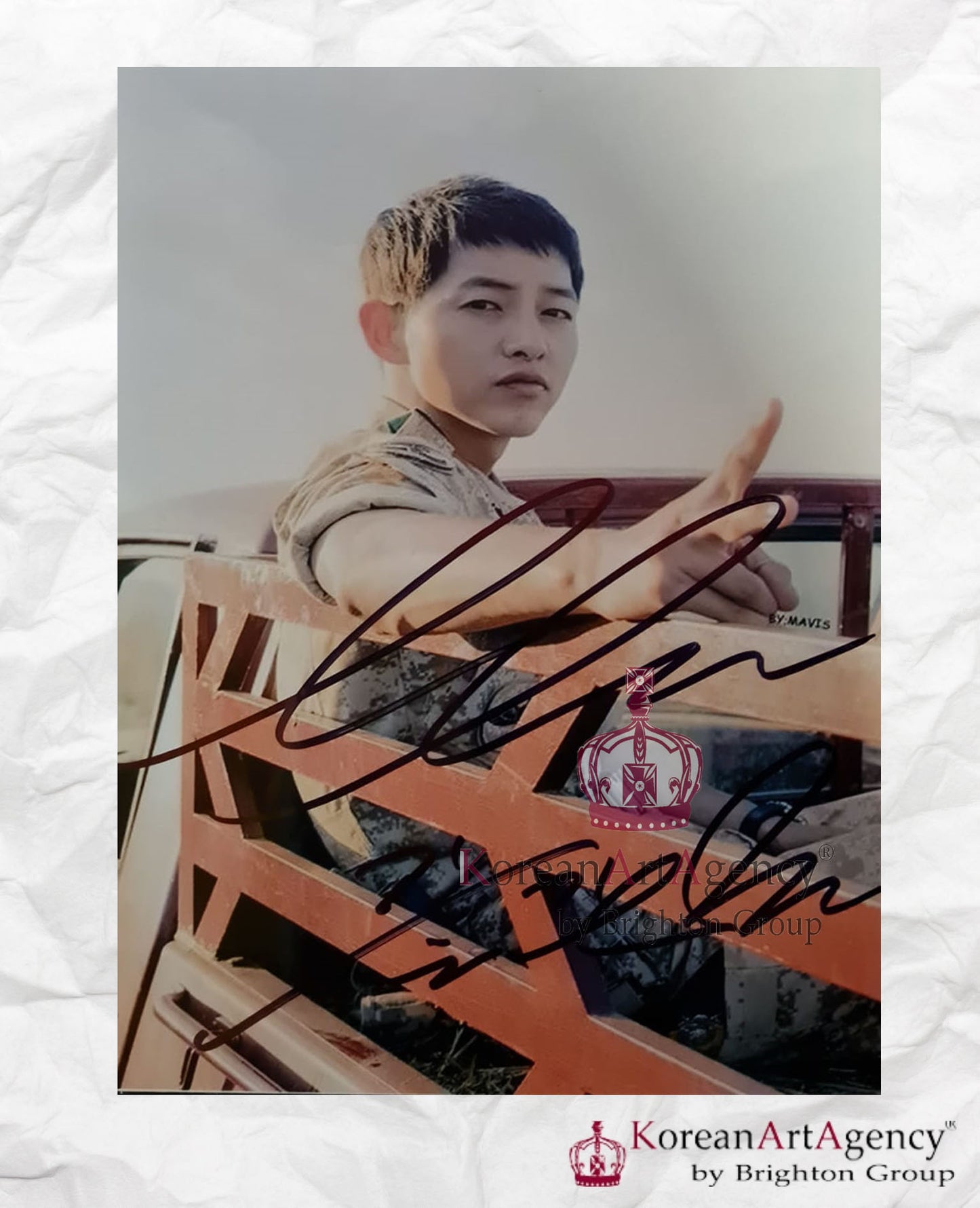 Song Joong Ki Autograph