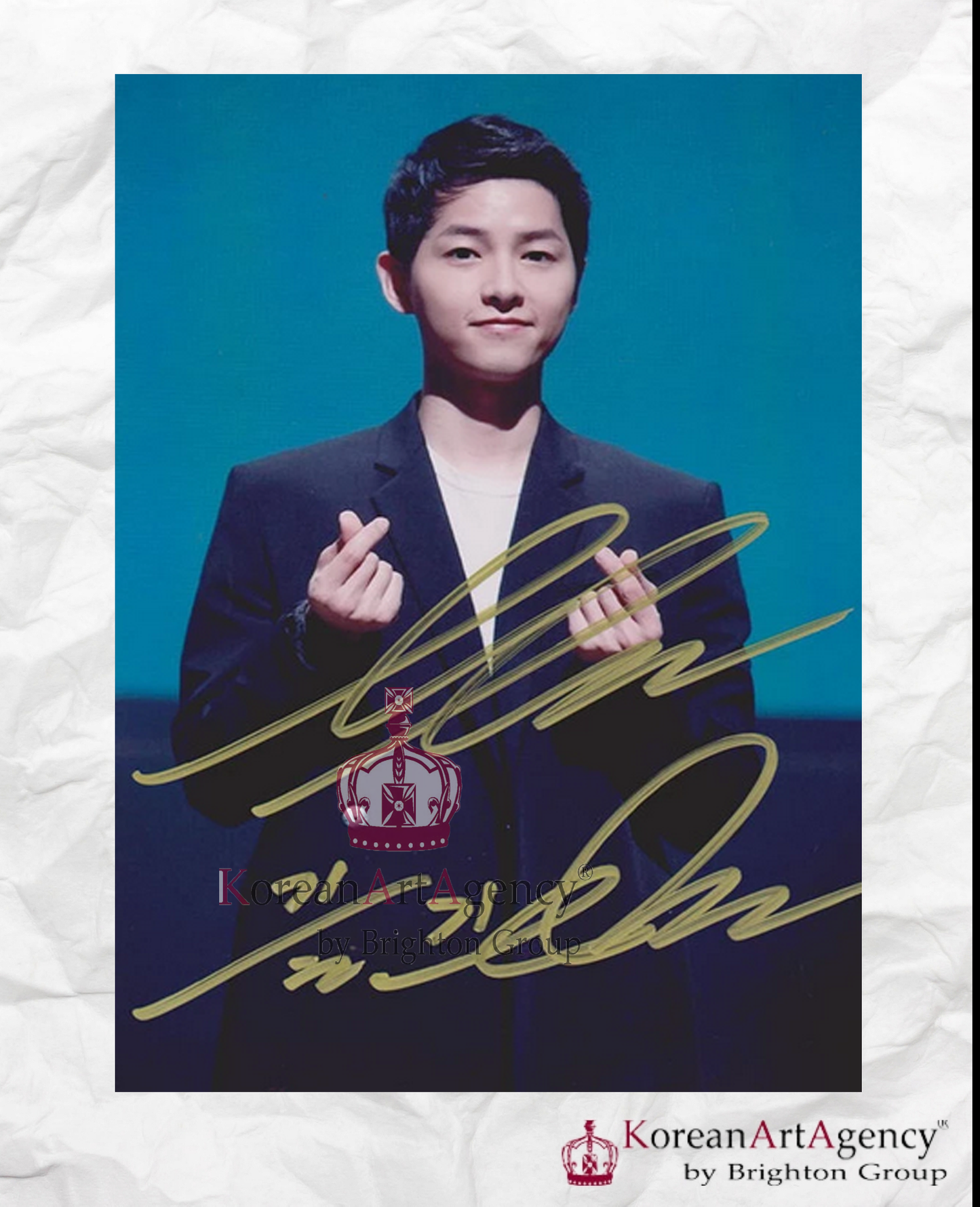 Song Joong Ki Autograph