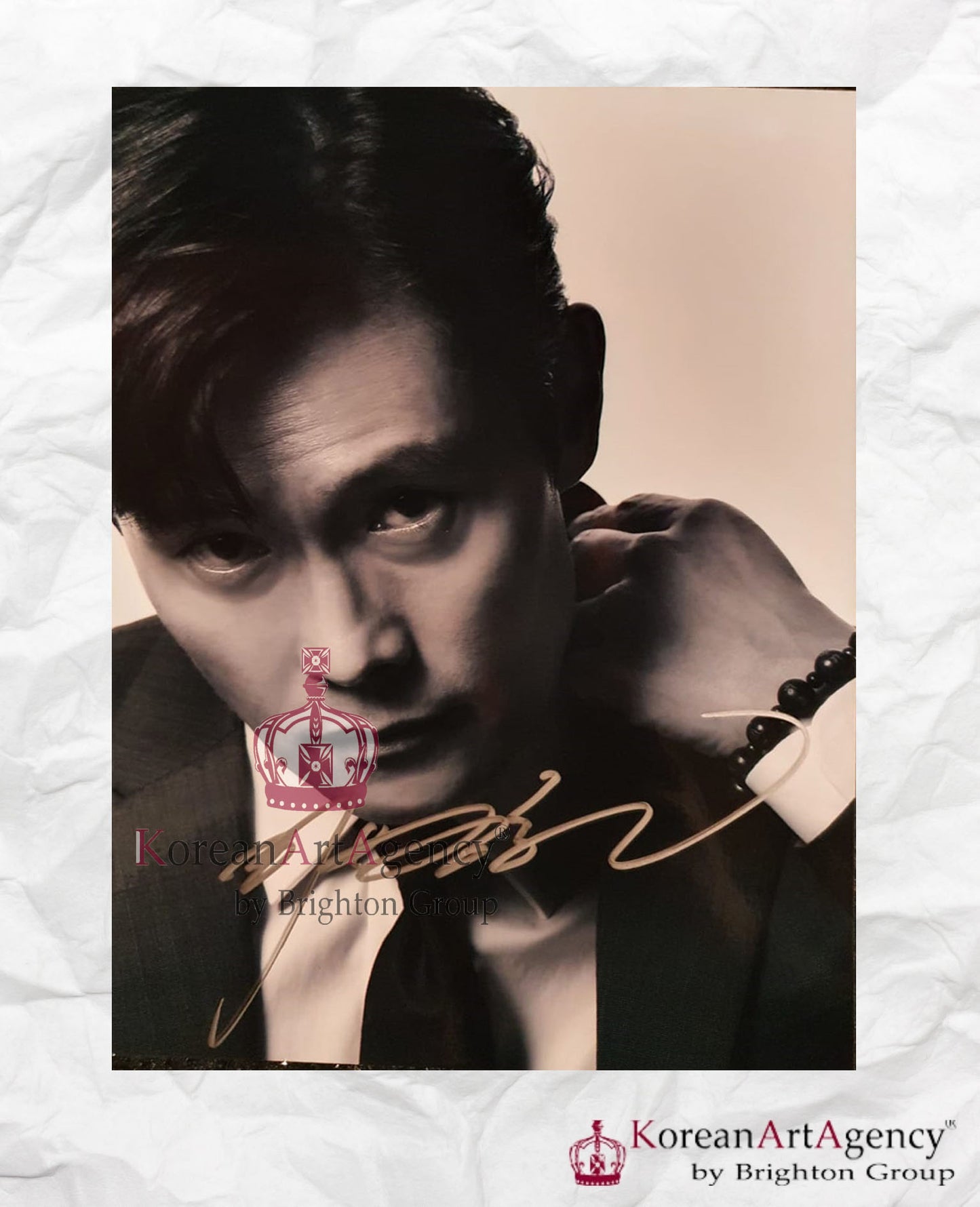 Lee Byung Hun Autograph