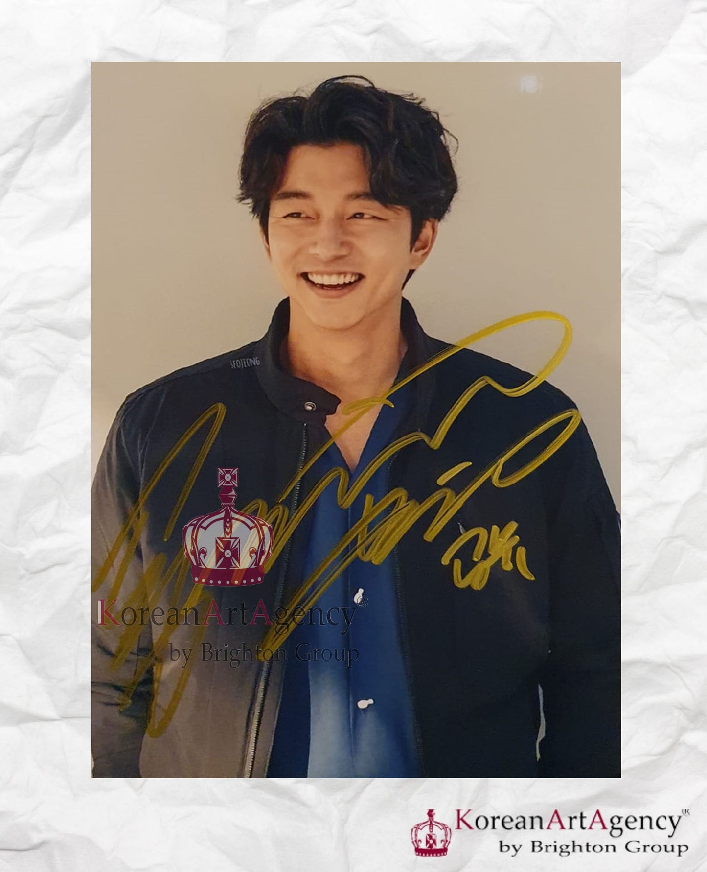 Gong Yoo  Autograph