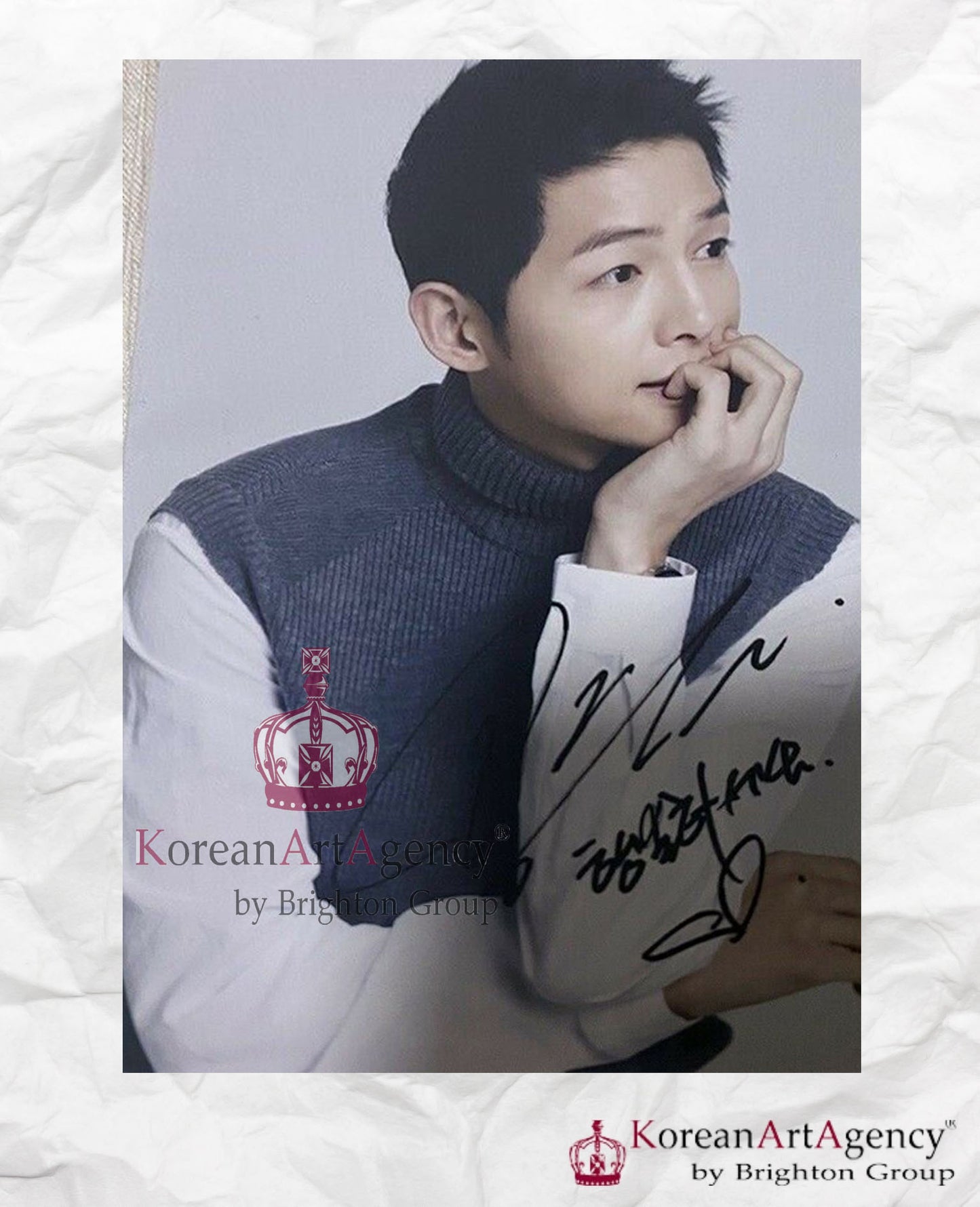 Song Joong Ki Autograph