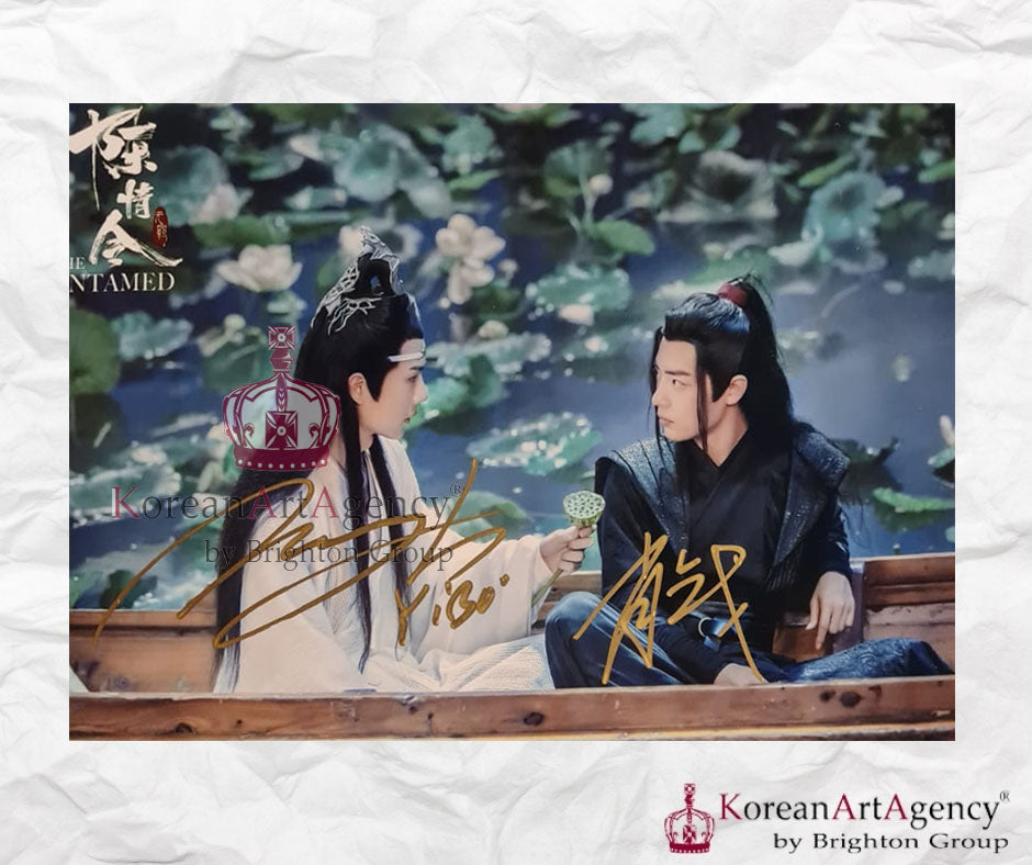 The Untamed Xiao Zhan Wang Yibo Autograph