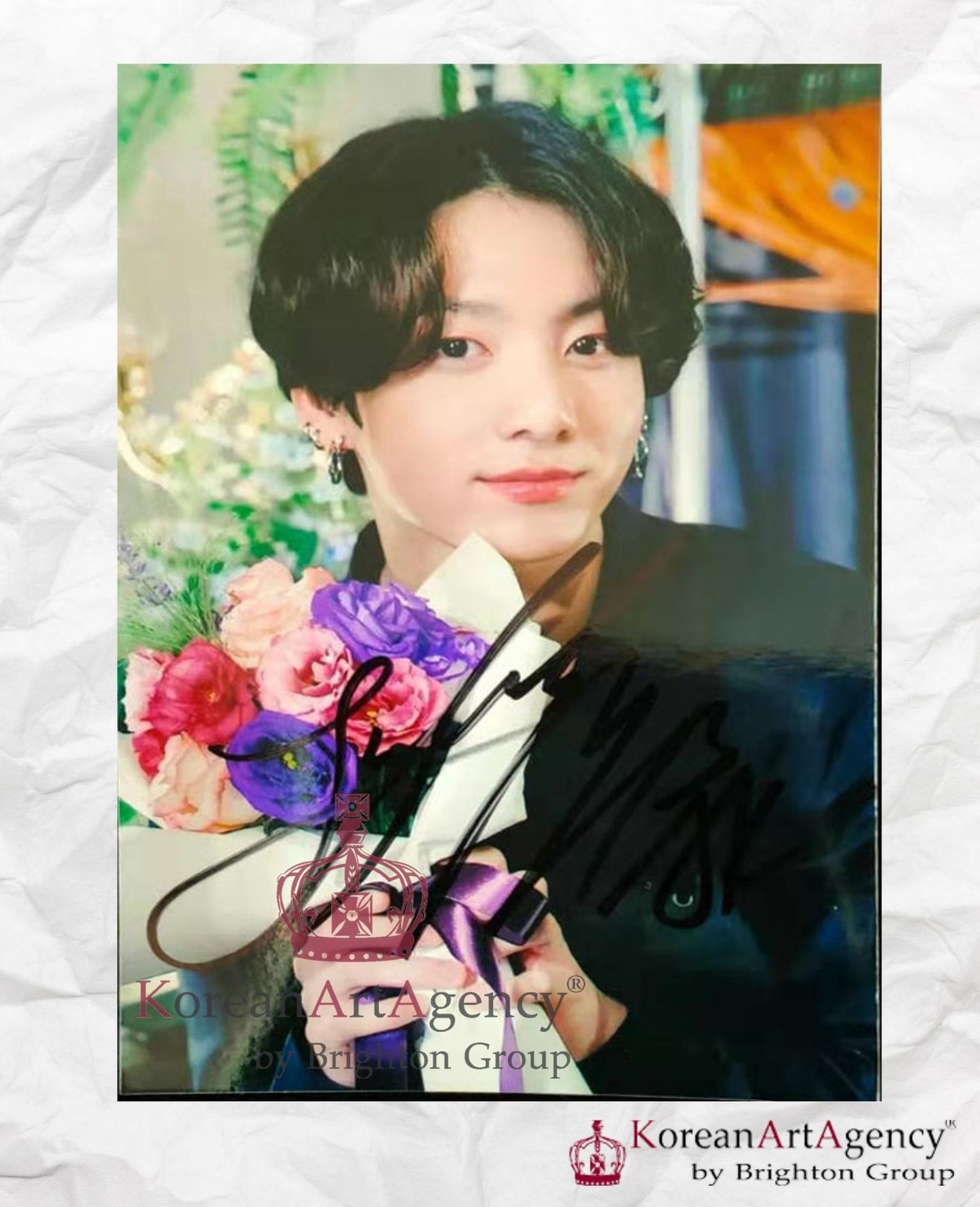 BTS Jungkook Autograph