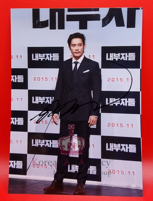 Lee Byung Hun  Autograph