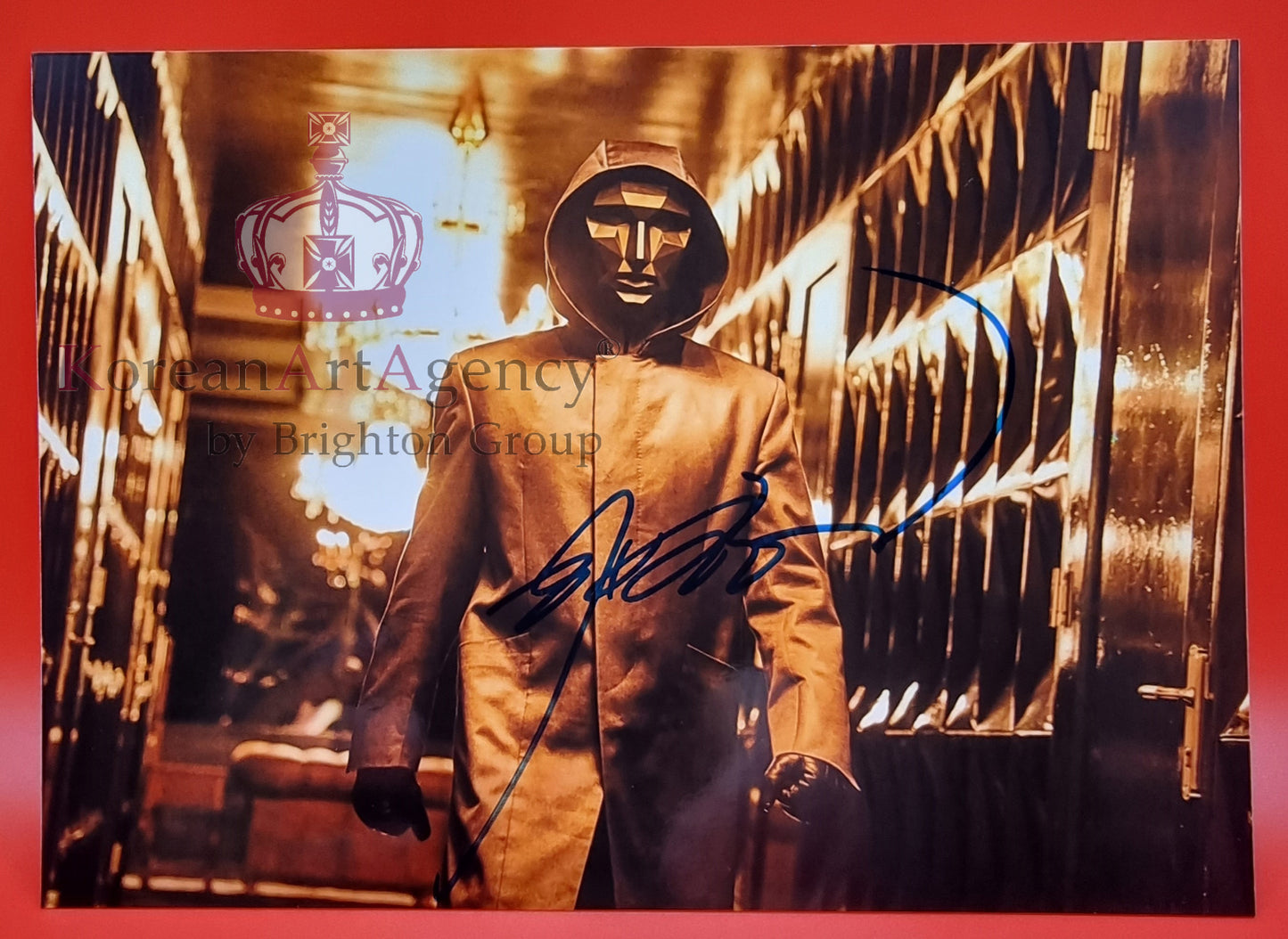 Lee Byung Hun Squid Game Autograph