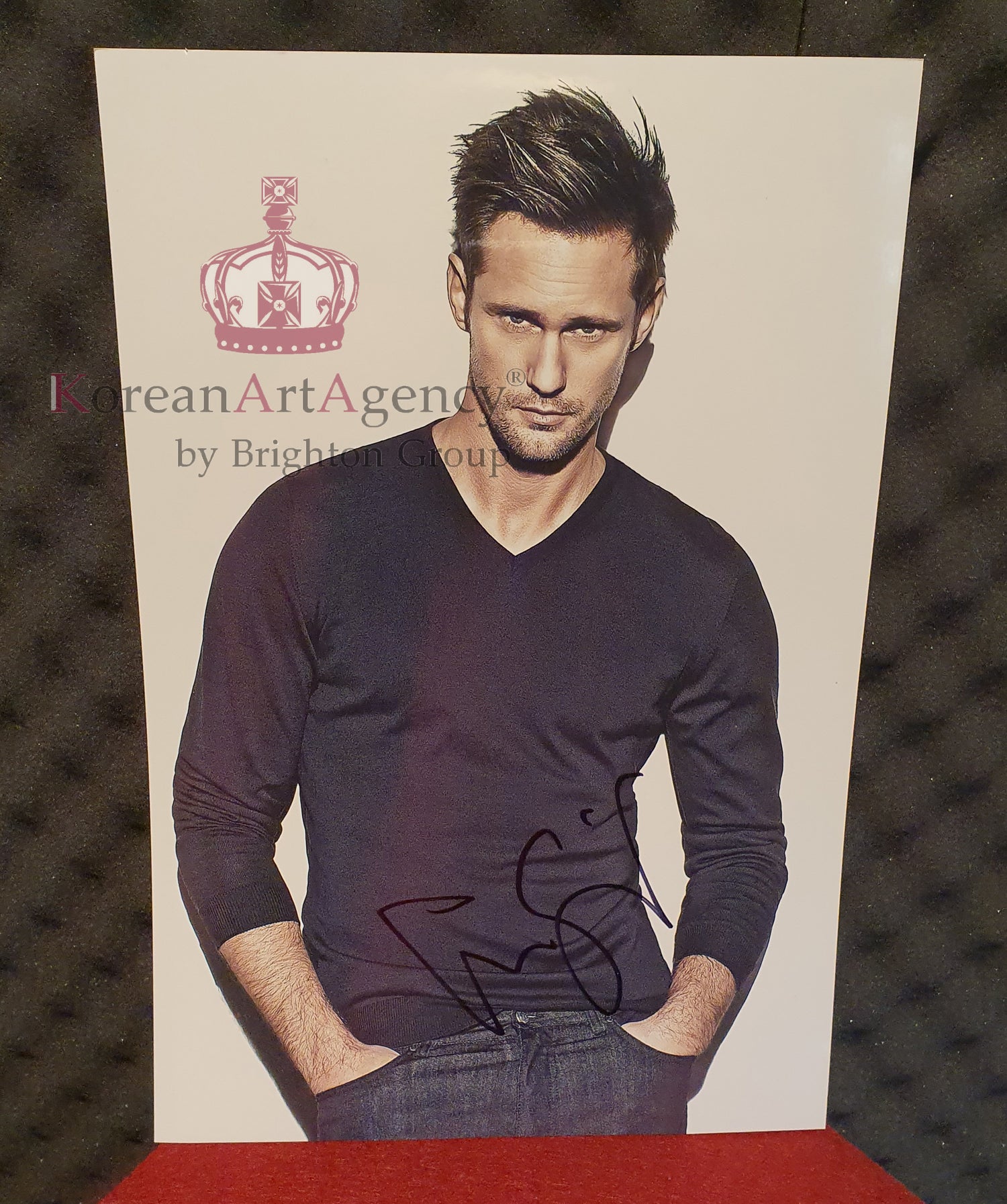 Alexander Skarsgård autograph as Eric Northman - True Bloo