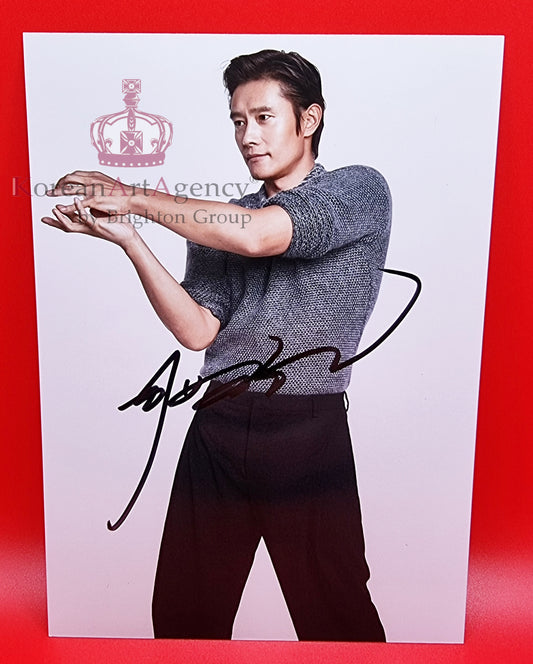 Lee Byung Hun Autograph