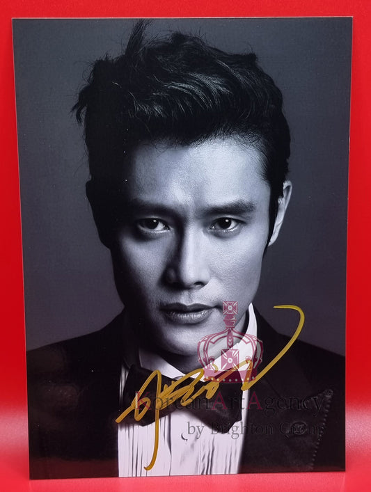 Lee Byung Hun Autograph