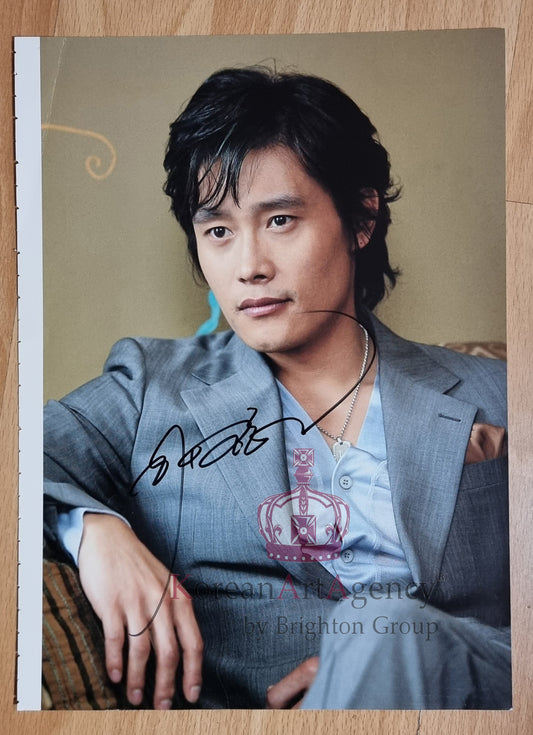 Lee Byung Hun Autograph