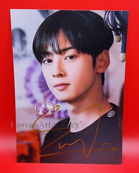 Cha Eun Woo Autograph