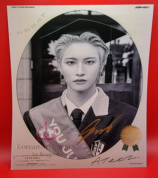 Ateez Seonghwa Autograph