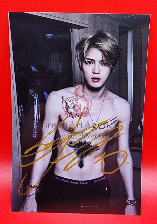 Kim Jae Joong Autograph