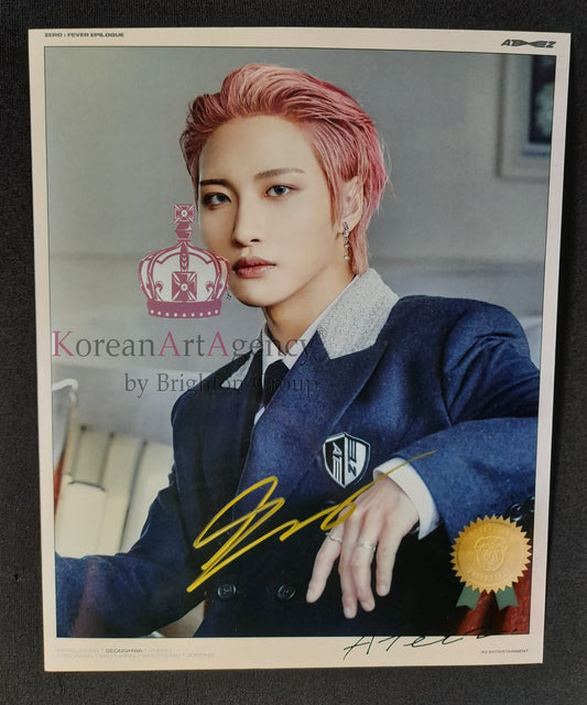 Ateez Seonghwa Autograph