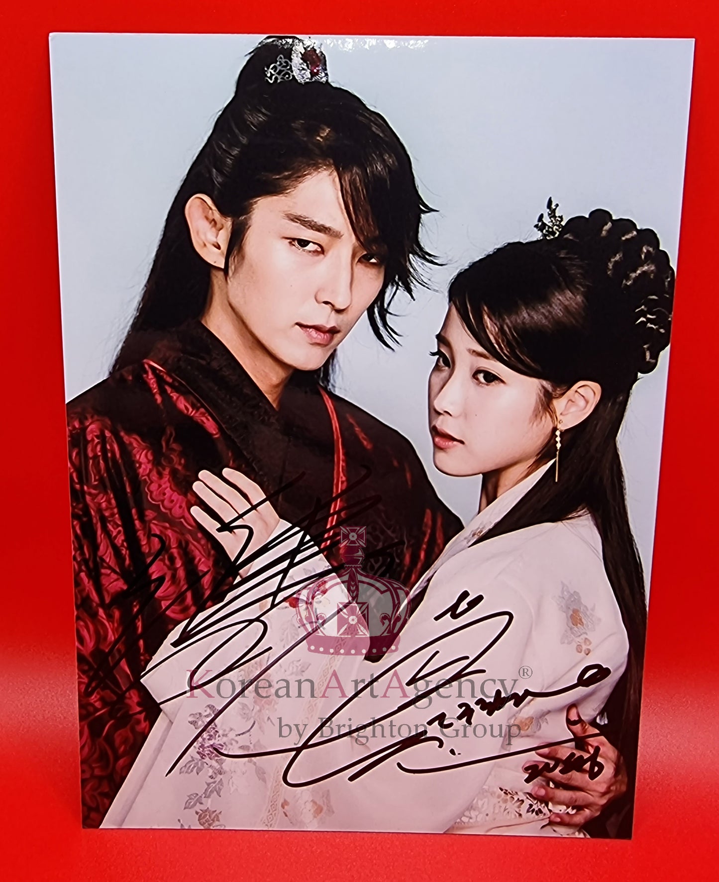 Moon Lovers Scarlet Heart Ryeo Lee Joon Gi IU Autograph