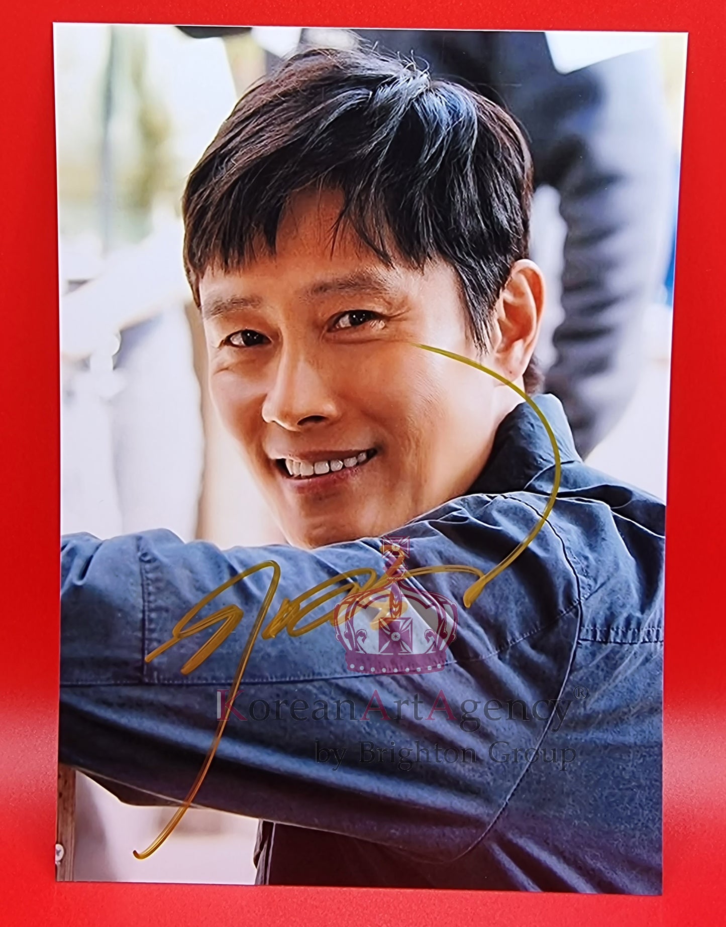 Our Blues Lee Byung Hun Autograph