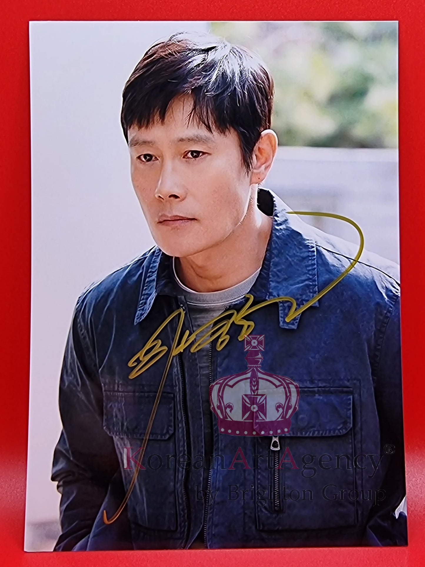 Our Blues Lee Byung Hun Autograph