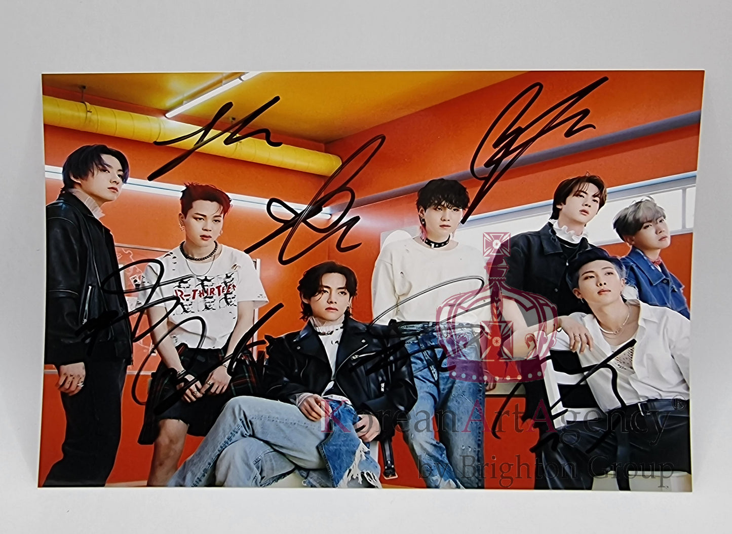 BTS Butter Jimin Jhope Jungkook Jin Suga V RM Autograph