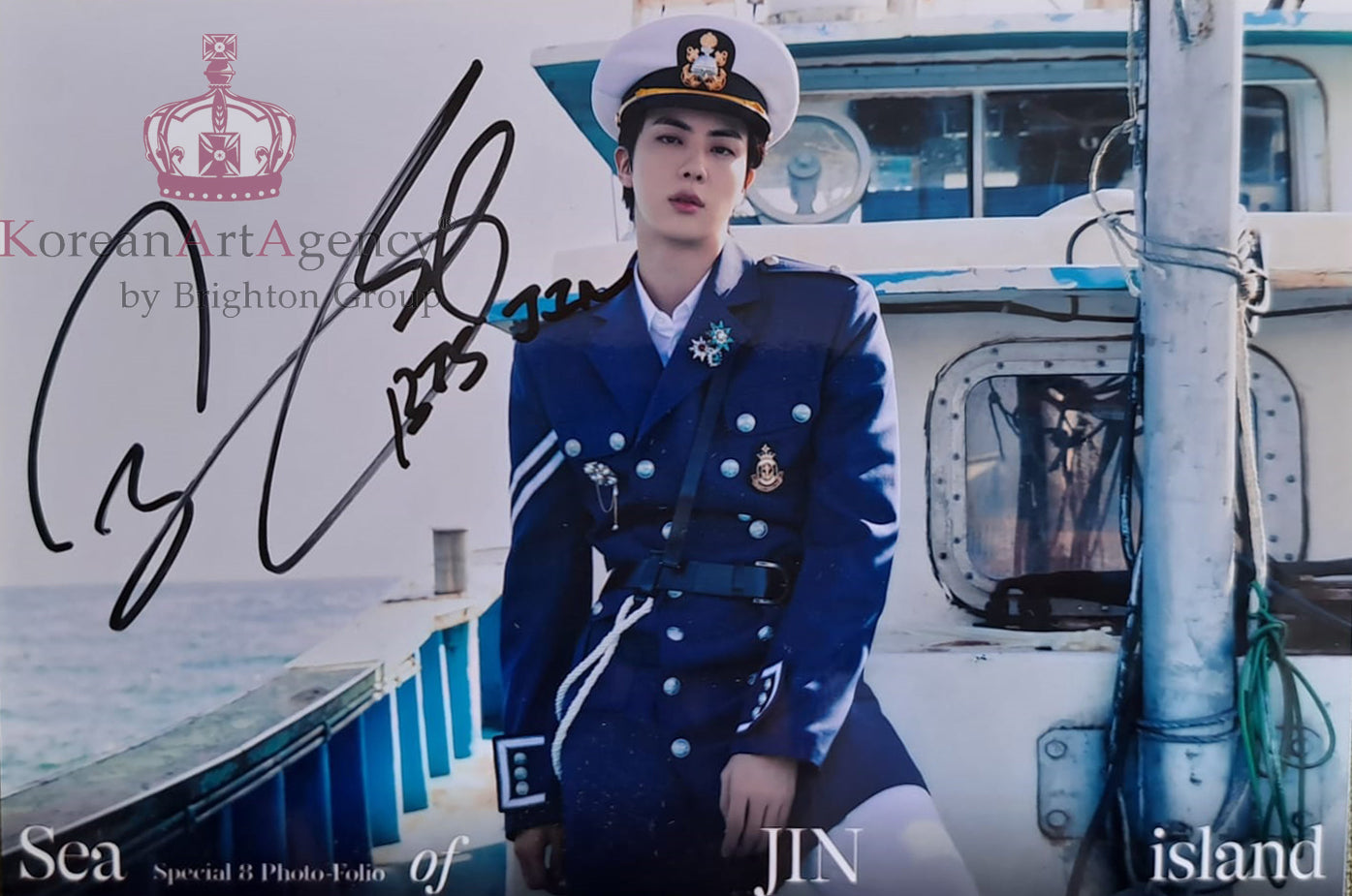 BTS Jin Autograph