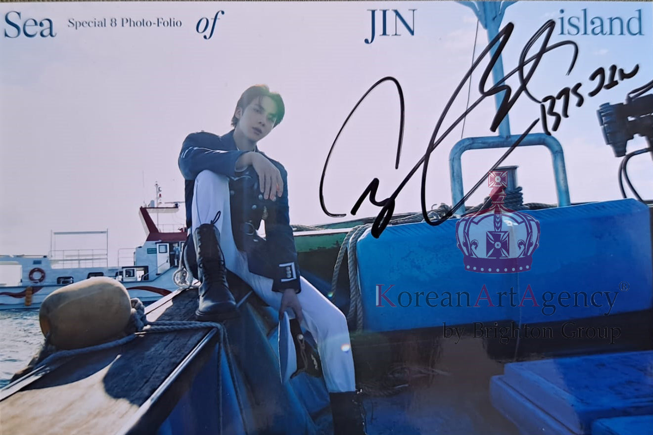 BTS Jin Autograph