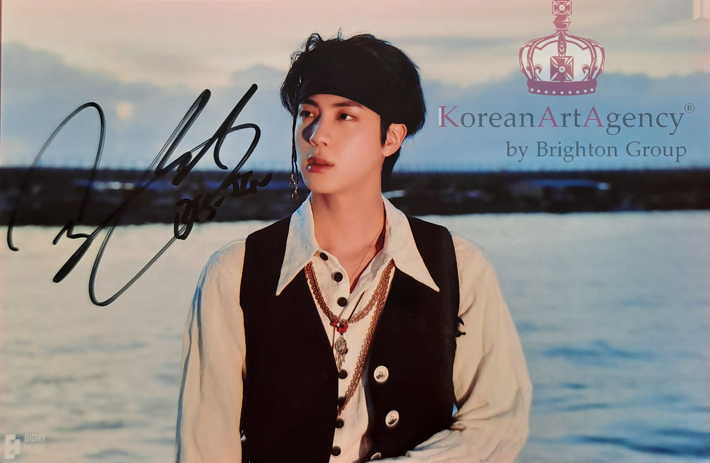 BTS Jin Autograph