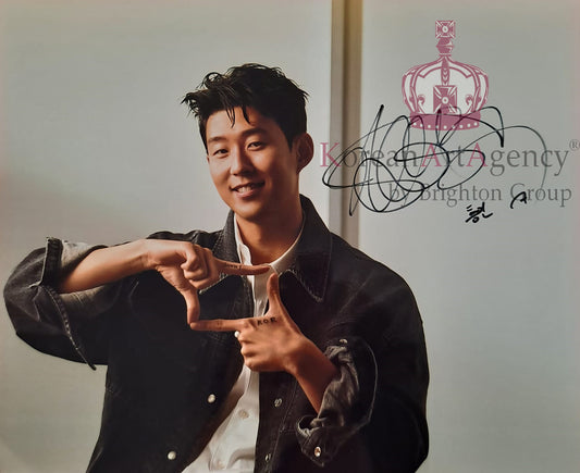 Son Heung Min Calvin Klein Autograph