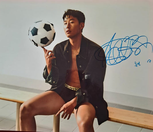 Son Heung Min Calvin Klein Autograph