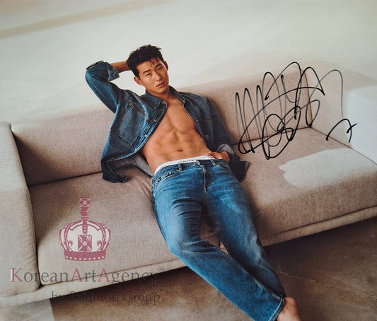 Son Heung Min Calvin Klein Autograph