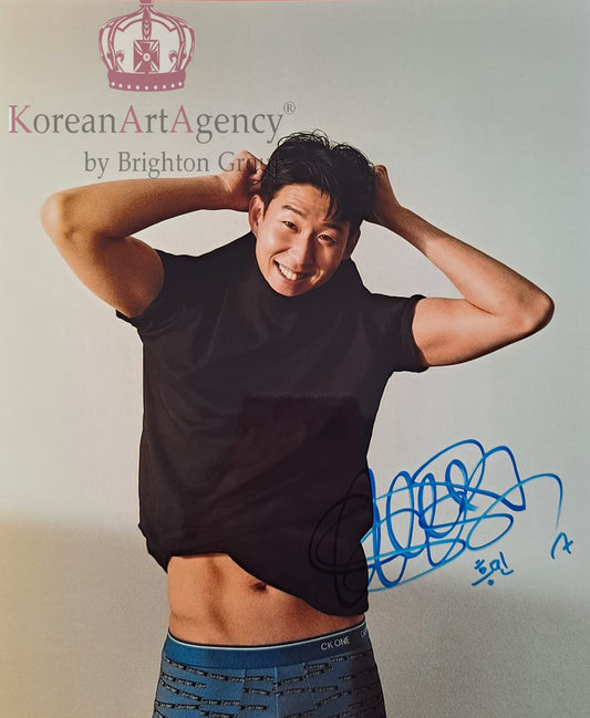 Son Heung Min Calvin Klein Autograph