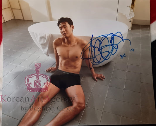 Son Heung Min Calvin Klein Autograph