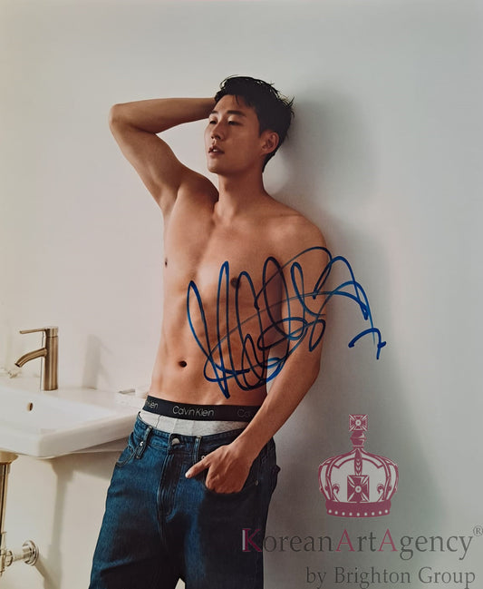 Son Heung Min Calvin Klein Autograph