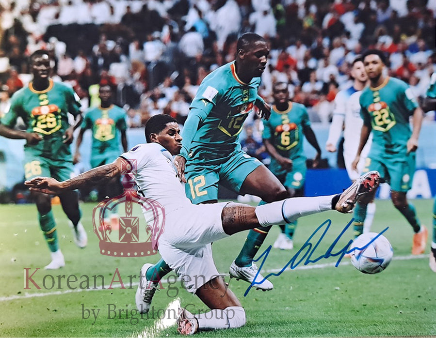 England - Marcus Rashford Autograph