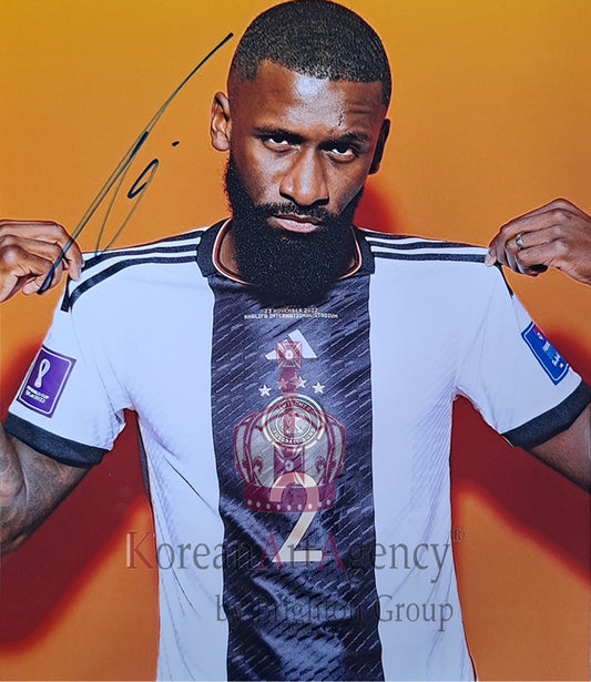 Germany - Antonio Rüdiger Autograph