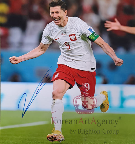 Poland - Robert Lewandowsk Autograph